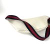 Gucci Grained Calfskin Large Logo Belt Bag Off White 20