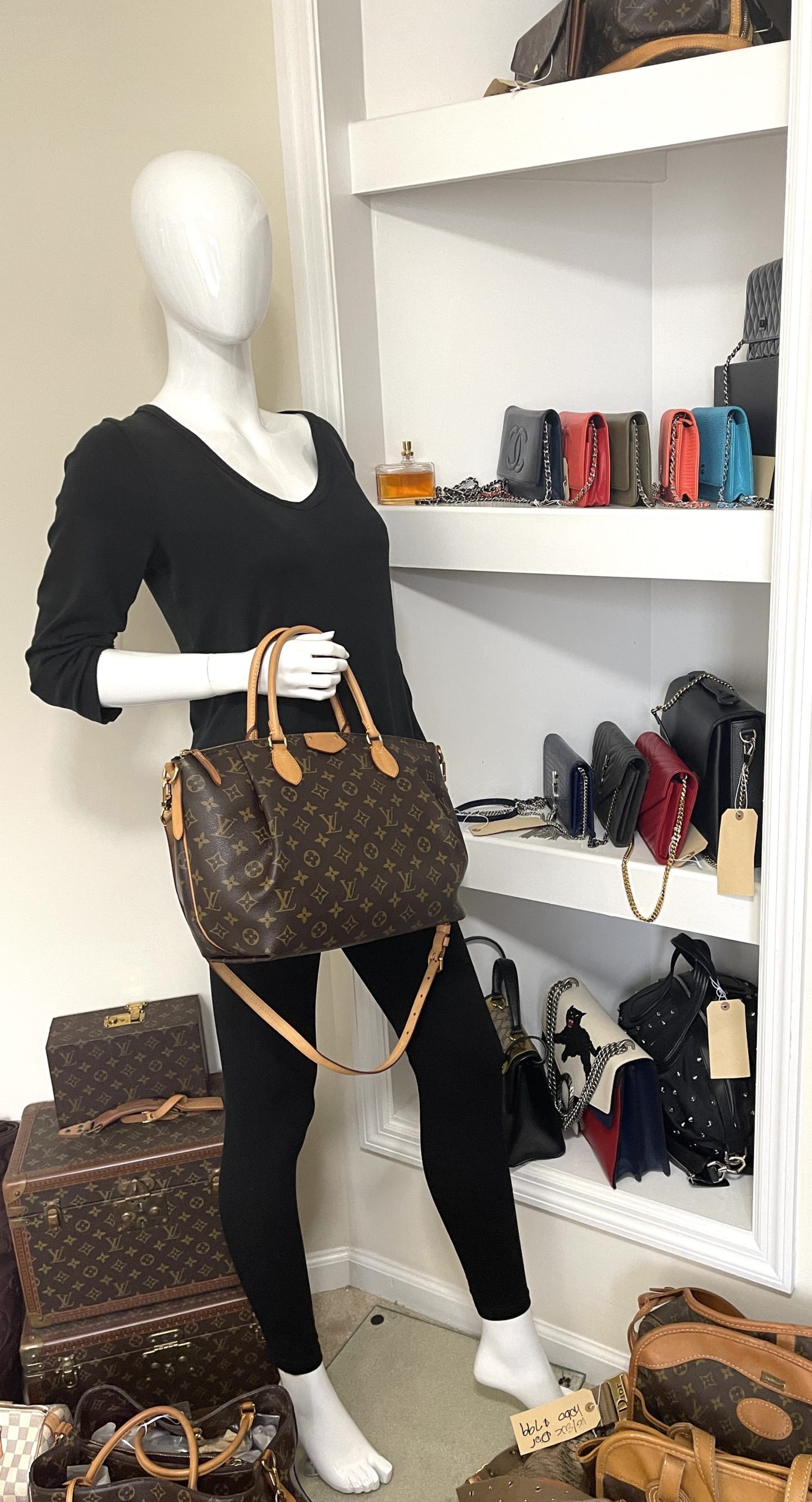 Louis Vuitton Monogram Turenne MM Shoulder Bag or Satchel - A World Of  Goods For You, LLC