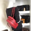 Gucci GG Marmont Quilted Red Matelassé Leather Backpack 3
