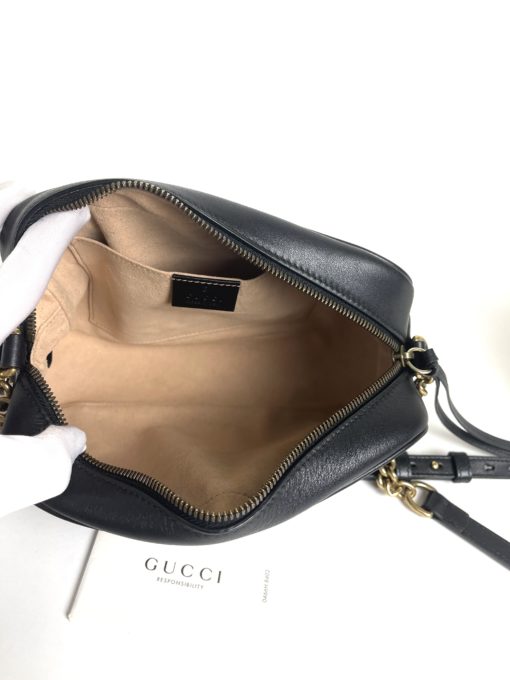 Gucci GG Marmont Small Matelassé Crossbody Shoulder Bag 34