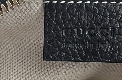 Gucci Soho Black Leather Disco Bag 12