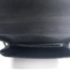 YSL Black College Large Quilted Leather V-Flap Shoulder Bag 5