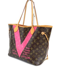 Louis Vuitton Neverfull MM Grenade V Tote