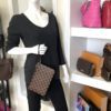 Louis Vuitton Damier Ebene Canvas Neverfull Pochette 2