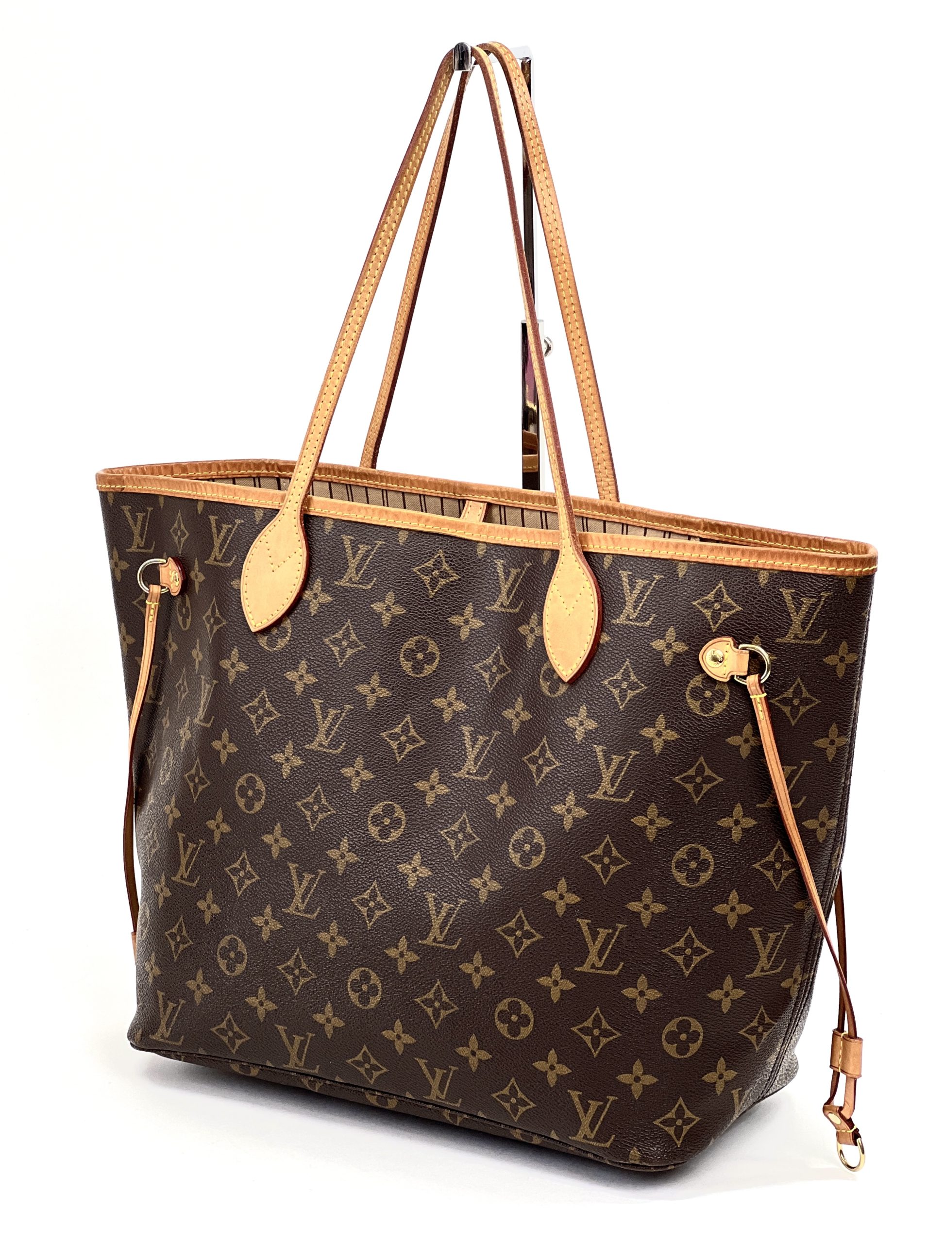 LOUIS VUITTON Louis Vuitton Neverfull MM M40995 Monogram Brown Gold  Hardware Tote Bag Ladies