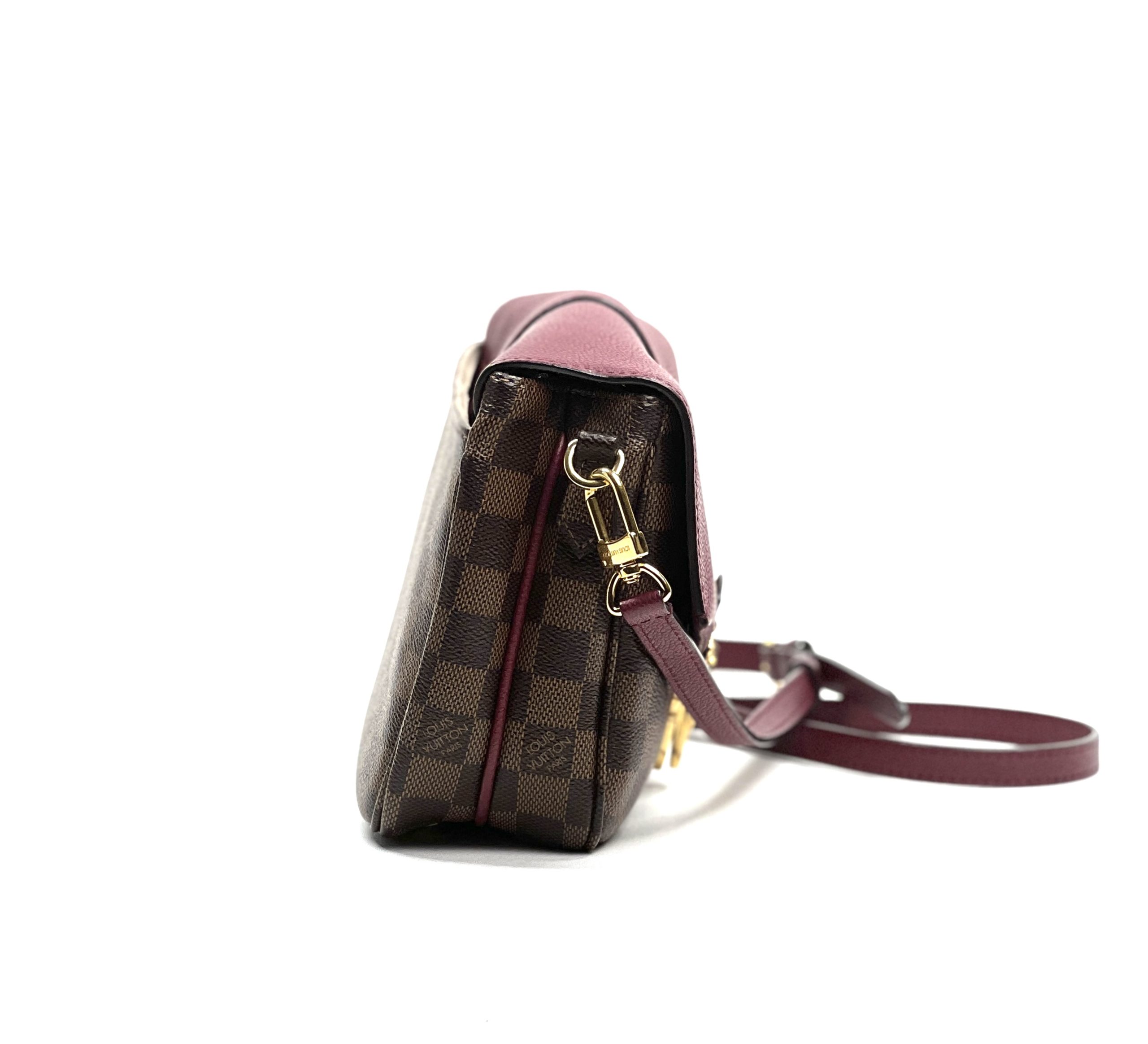 Louis Vuitton Clapton Damier Ebene Crossbody Bag