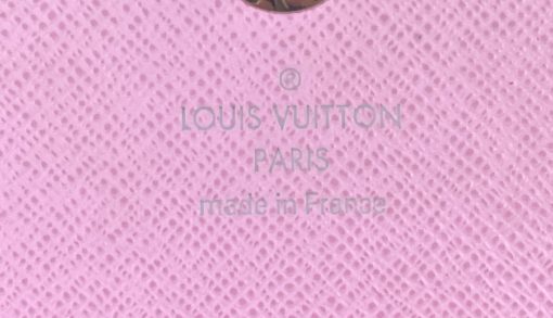 Louis Vuitton White Multicolor Sarah Wallet with Pink Interior 14