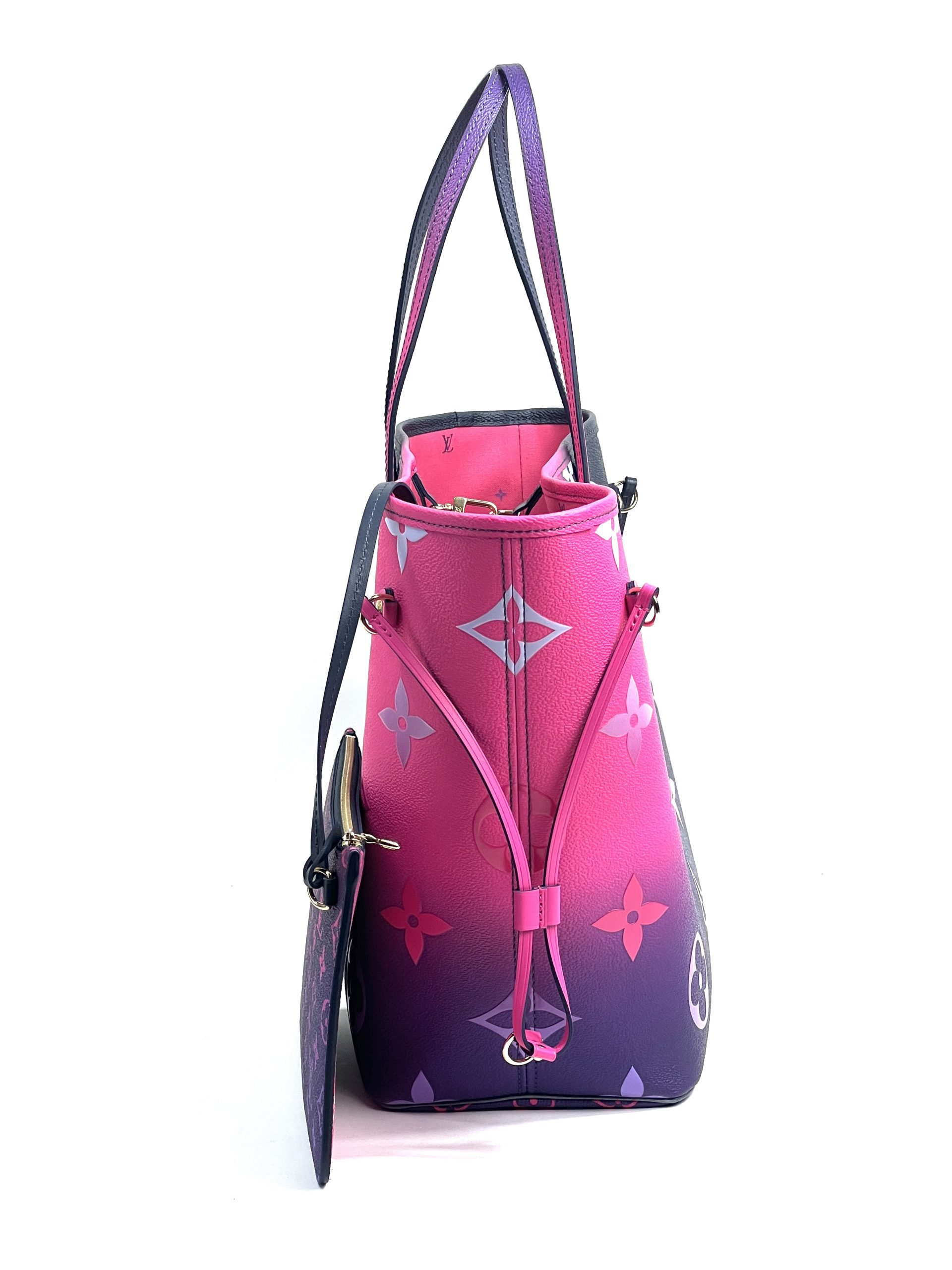 Spring in the City Midnight Fuchsia Neverfull MM – Opulent Habits