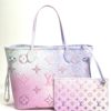 Louis Vuitton Spring In The City Sunrise Pastel Neverfull MM Set 7
