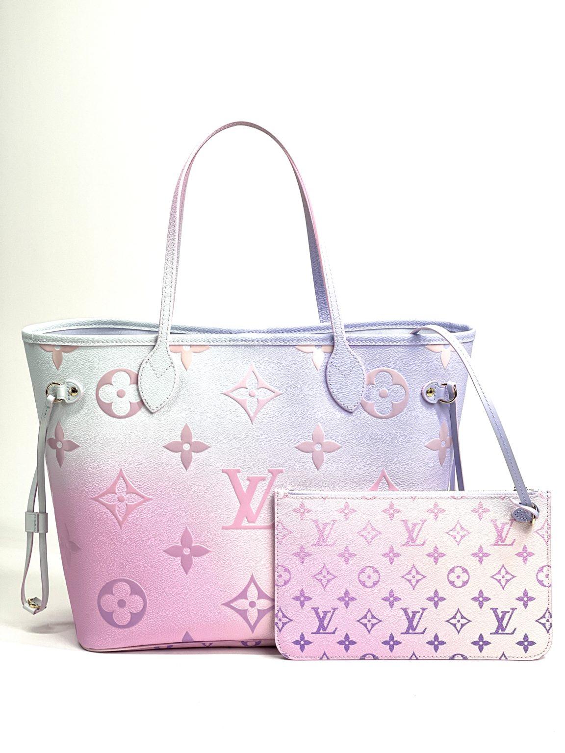 Louis Vuitton Spring In The City Sunrise Pastel Neverfull MM Set - A ...