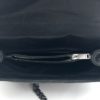 YSL Black College Medium Matelasse Lambskin V-Flap Crossbody Bag 11