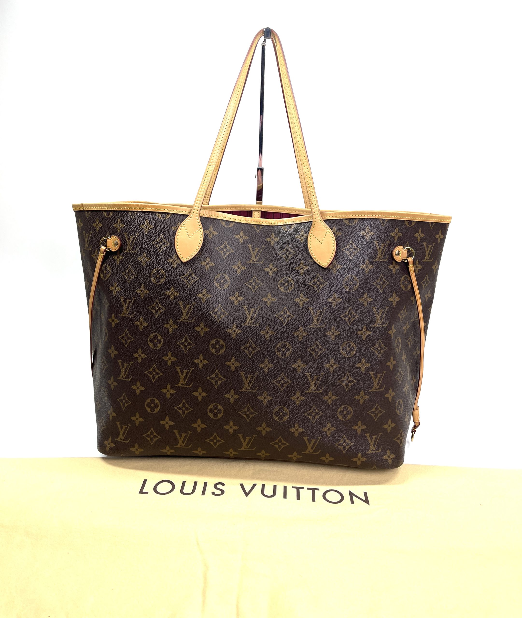 Louis Vuitton Monogram Canvas Neverfull MM Cherry Red - A World Of Goods  For You, LLC