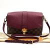 Louis Vuitton Clapton Damier Ebene Crossbody with Raisin 14