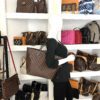 Louis Vuitton Damier Ebene Neverfull MM Tote 3