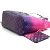 Louis Vuitton Spring In The City Midnight Fuchsia Neverfull MM Set 15