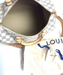 Louis Vuitton Azur Speedy 30 Bandouliere