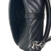 YSL Black College Medium Matelasse Lambskin V-Flap Crossbody Bag 10