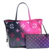 Louis Vuitton Spring In The City Midnight Fuchsia Neverfull MM Set 9