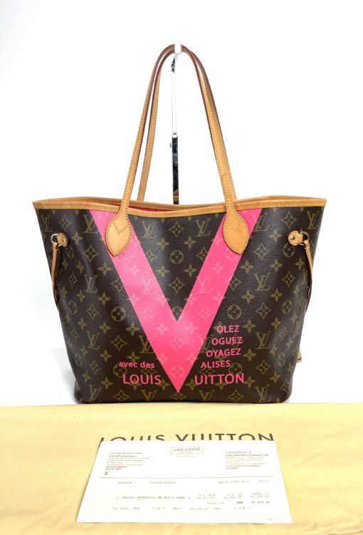 Louis Vuitton Neverfull MM Grenade V Tote 5