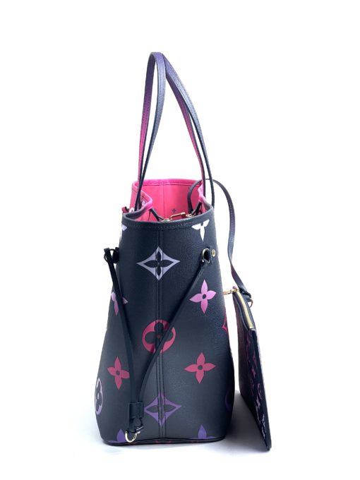 Louis Vuitton Spring In The City Midnight Fuchsia Neverfull MM Set 13