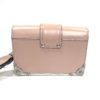 Prada Milano Cahier Light Pink Leather Crossbody Bag or Wristlet 15