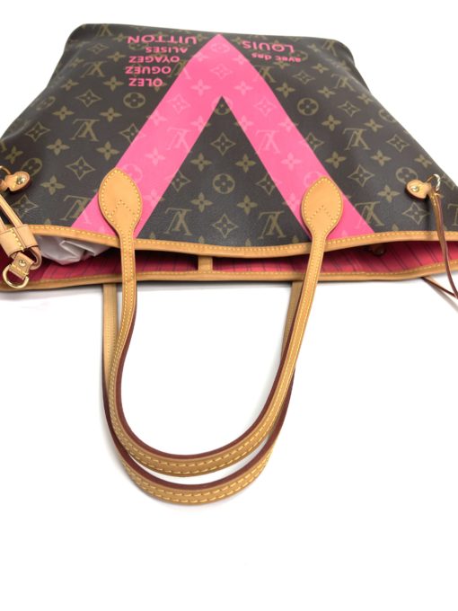 Louis Vuitton Neverfull MM Grenade V Tote 27