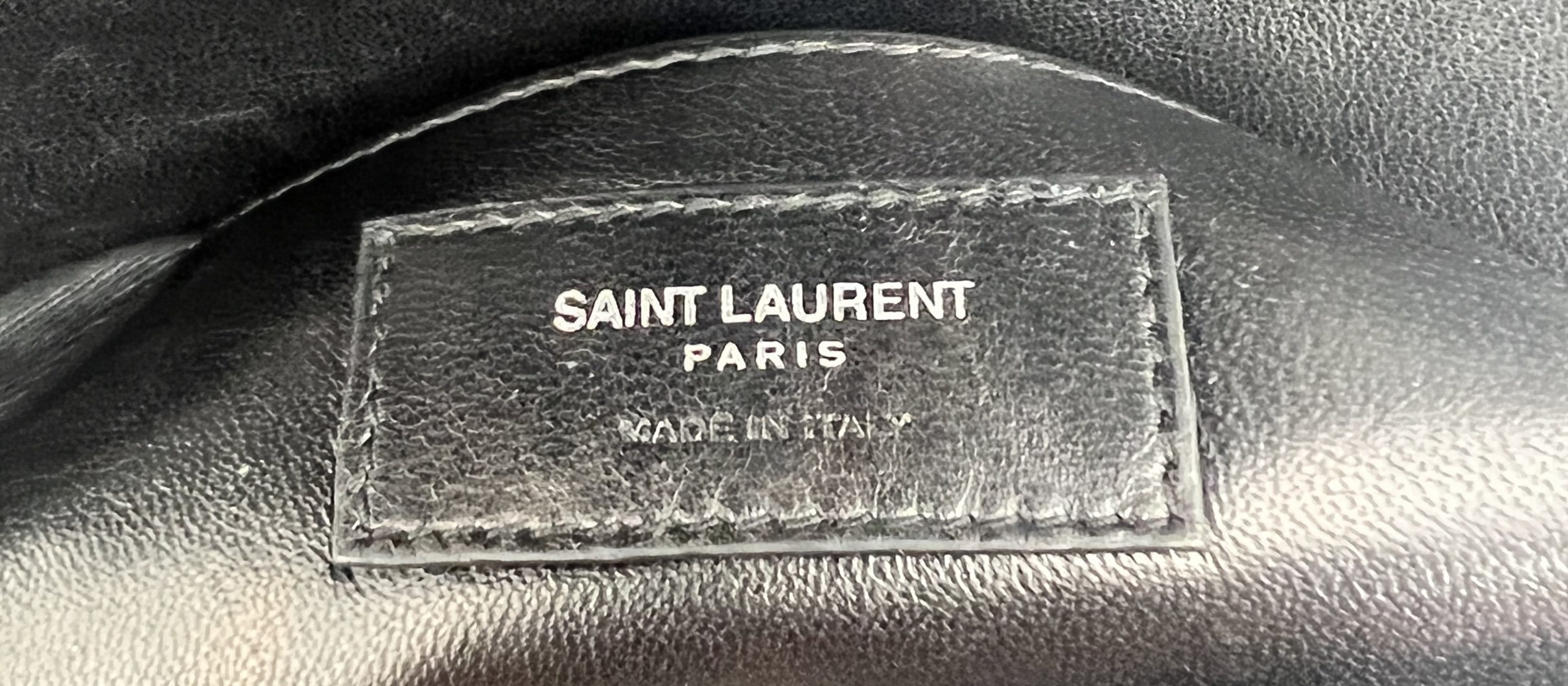 Saint Laurent College Medium Matelasse Lambskin V-Flap Crossbody Bag