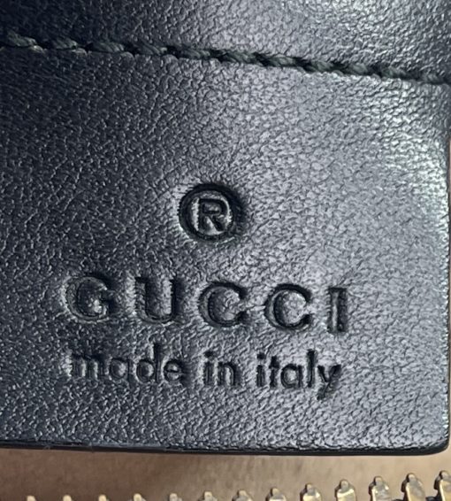 Gucci Calfskin Matelasse Sylvie Web Small GG Marmont Top Handle Shoulder Bag 6