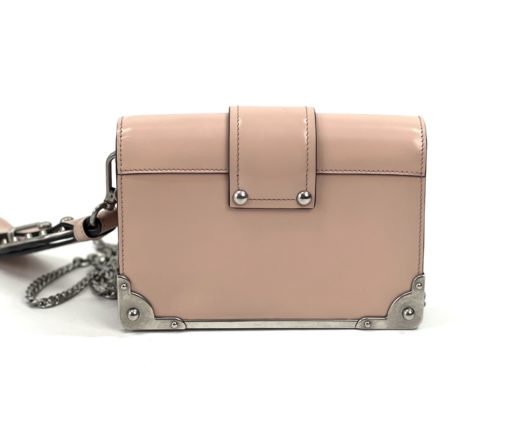 Prada Milano Cahier Light Pink Leather Crossbody Bag or Wristlet 21