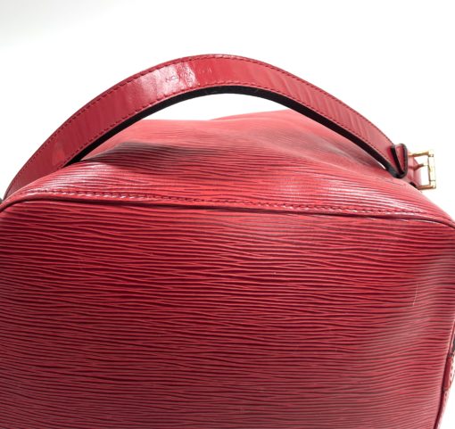Louis Vuitton Epi Petit Noe Castillan Red Shoulder Bag 17