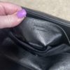 YSL Black College Large Quilted Leather V-Flap Shoulder Bag 29