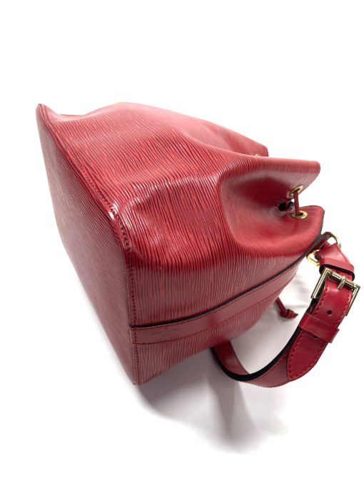 Louis Vuitton Epi Petit Noe Castillan Red Shoulder Bag 22