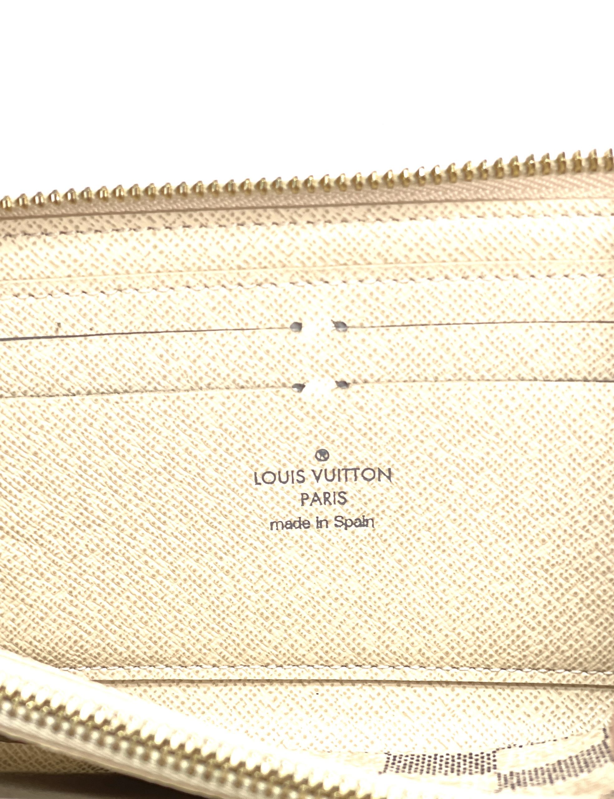 Louis Vuitton Clémence Wallet Damier Azure
