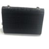 YSL Black Calfskin Crocodile Embossed Kate Monogram Tassel Chain WOC 7