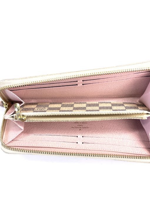 Louis Vuitton Azur Clemence Wallet With Rose Ballerine Interior 10