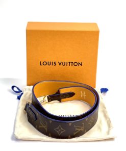 Louis Vuitton Monogram Bandouliere Strap With Yellow and Blue
