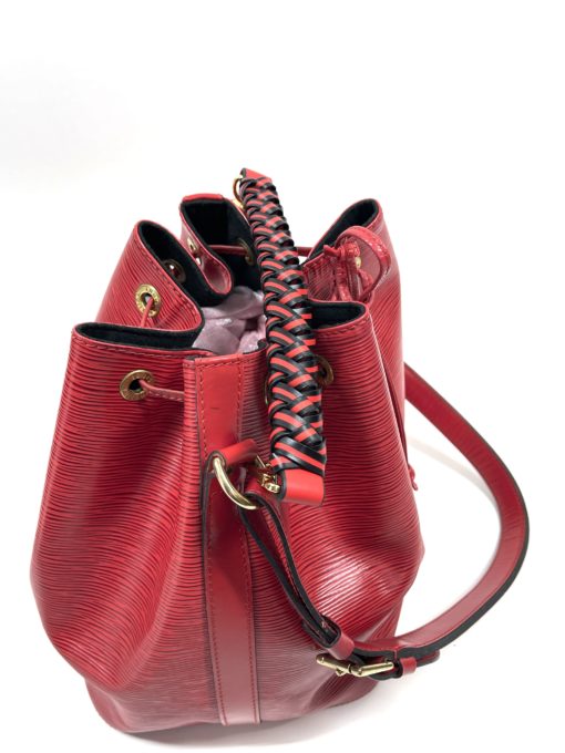 Louis Vuitton Epi Petit Noe Castillan Red Shoulder Bag 15