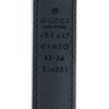 Gucci GG Marmont Thin Black Leather Belt with Shiny Buckle 7