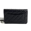 Chanel Black Lambskin WOC with Silver Hardware 7