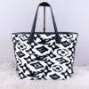 Louis Vuitton Neverfull MM Urs Fischer White Black Coated Canvas Set 7