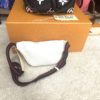 GUCCI Winter White Small Grained Calfskin Belt Bag 4