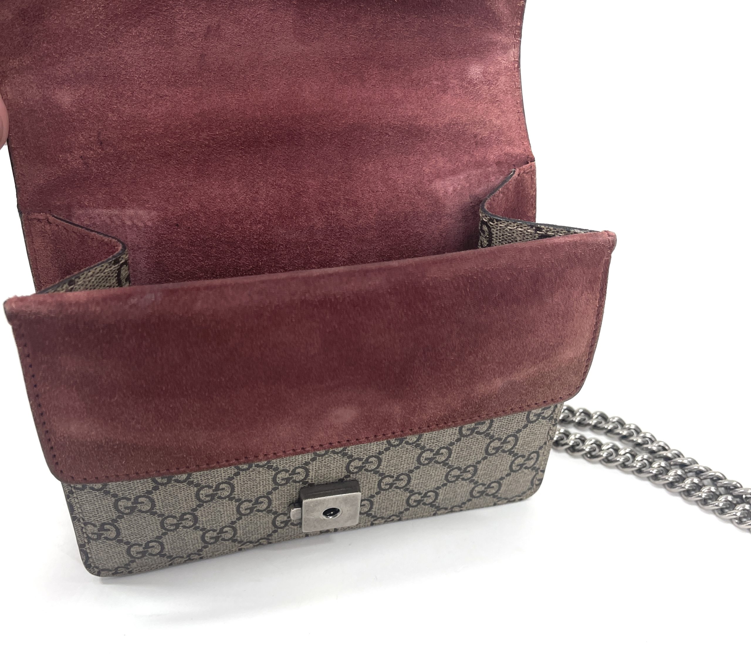 Gucci Dionysus Bag Blooms Print GG Coated Canvas Shoulder Bag - A