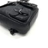 YSL Small Black Croc Look Leather Festival Backpack 18