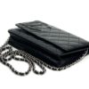 Chanel Black Cambon WOC with Silver Hardware 7