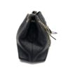 Gucci Black Pebbled Calfskin Leather Medium Soho Chain Tote 11