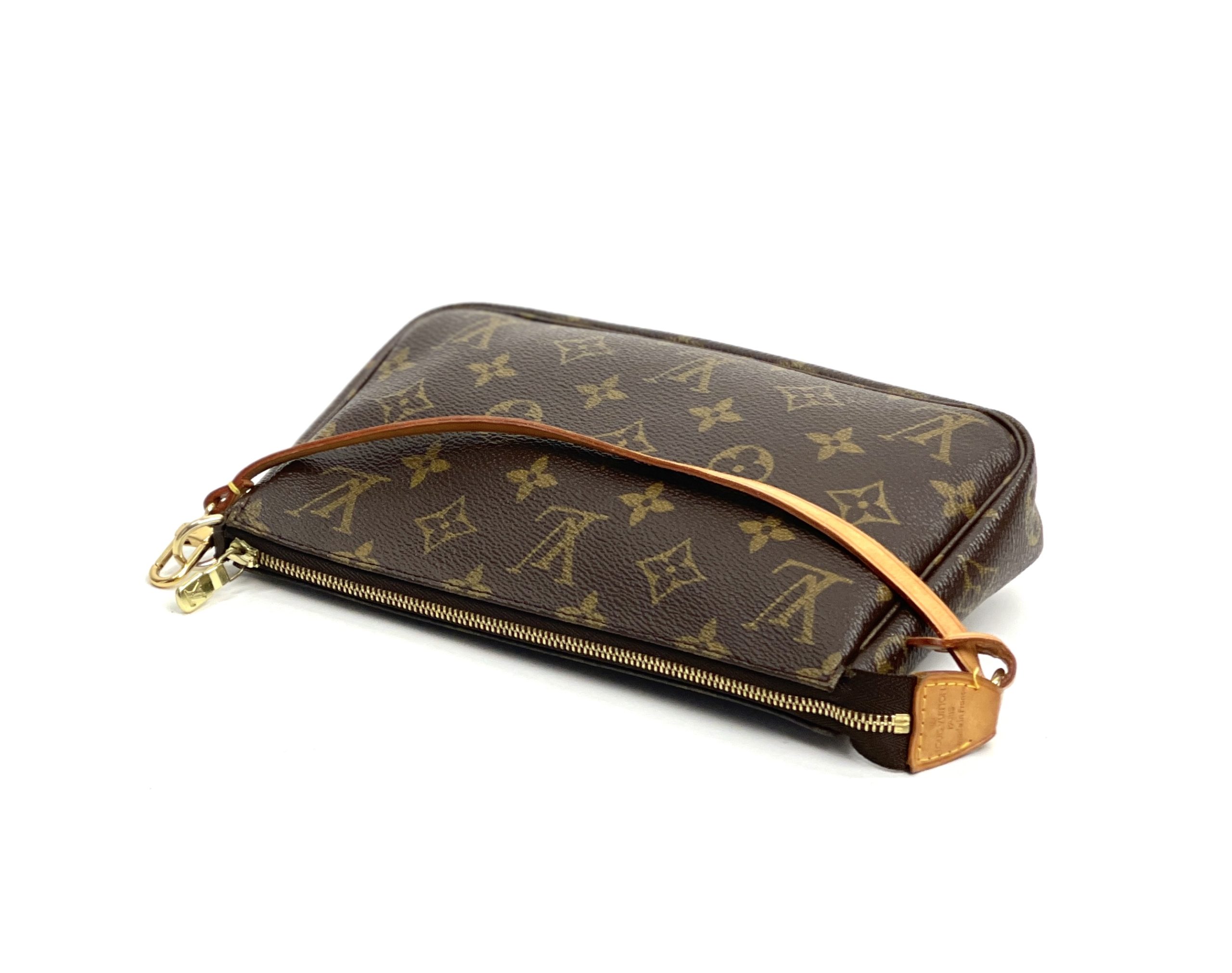 Louis Vuitton Pochette Accessories Stephen Sprouse Roses Monogram  Brown/Pink/Orange in Canvas with Gold-tone - US