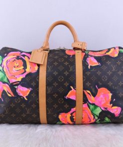 Louis Vuitton Stephen Sprouse Roses Keepall 50