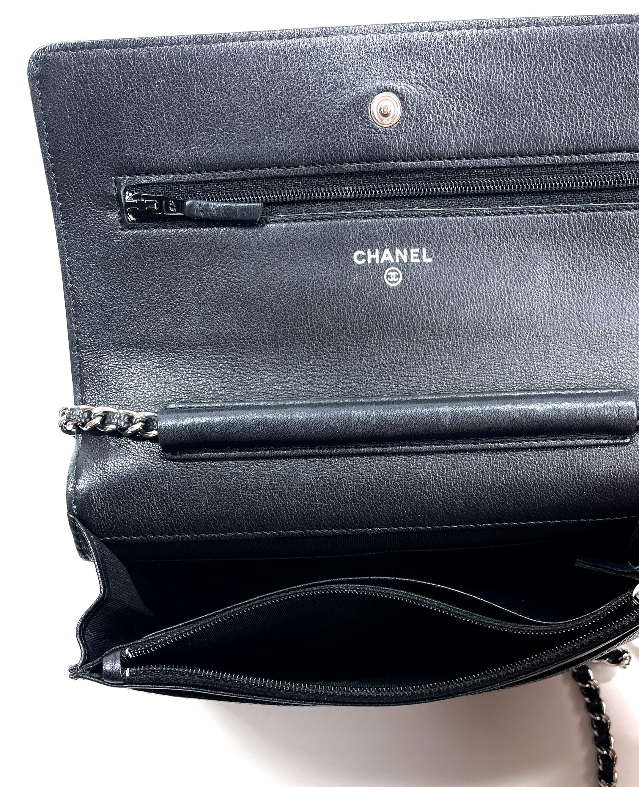 Chanel Black Caviar Timeless WOC with Silver Hardware - A World Of Goods  For You, LLC