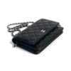 Chanel Black Lambskin WOC with Silver Hardware 11