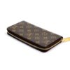 Louis Vuitton Monogram Zippy Wallet with Fuchsia 10